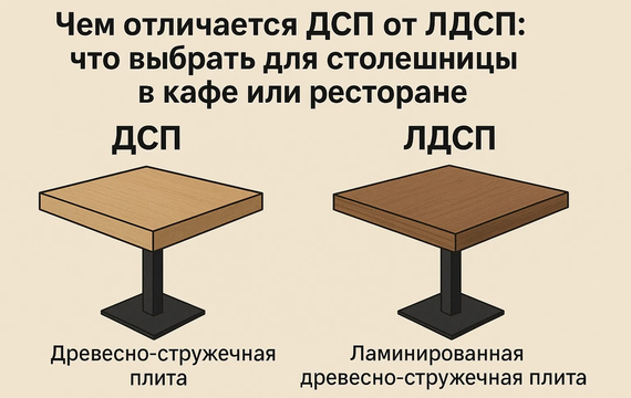Правда о ДСП и ЛДСП: какой материал выдержит ваш ресторан?
