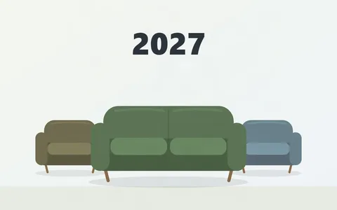 Цвета 2027 года: интерьеры уходят в зелёный и спокойный синий