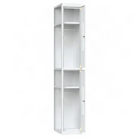 Шкаф для раздевалки ШР-12 L400 доп. секция, цвет серый