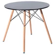 Стол EAMES D80, цвет черный