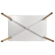 Стол OSLO RECTANGLE PR, цвет белый