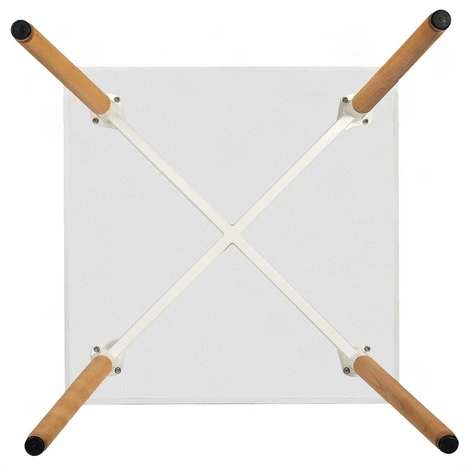 Стол OSLO RECTANGLE KV, цвет белый
