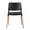 Пластиковый стул Bistro Wood, цвет черный