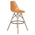 Барный стул Eames DSW BAR, цвет персиковый
