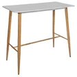 Стол EAMES BAR h110, цвет белый