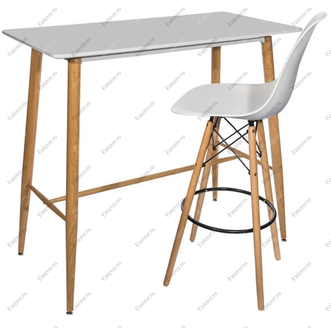 Стол EAMES BAR h110 фото