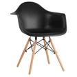 Пластиковый стул EAMES DAW, цвет черный