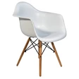 Пластиковый стул EAMES DAW, цвет белый
