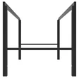 Металлическое подстолье Лофт 1Р, цвет черный