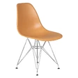 Пластиковый стул Eames DSR, цвет персиковый