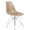 Пластиковый стул Eames DSR, цвет бежевый
