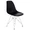 Пластиковый стул Eames DSR, цвет черный