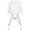 Пластиковый стул Eames DSR, цвет белый