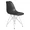 Пластиковый стул Eames DSR, цвет темно-серый