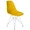 Пластиковый стул Eames DSR, цвет желтый