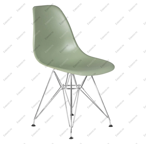 Пластиковый стул Eames DSR, цвет мятный