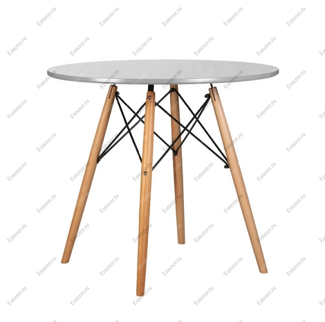 Стол Eames DSW D80, цвет светло-серый