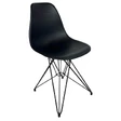 Пластиковый стул Eames M, цвет черный