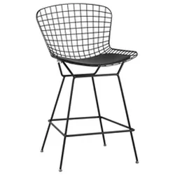 Стул Bertoia барный, цвет черный