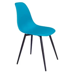 Стул Eames 25 Р, цвет голубой
