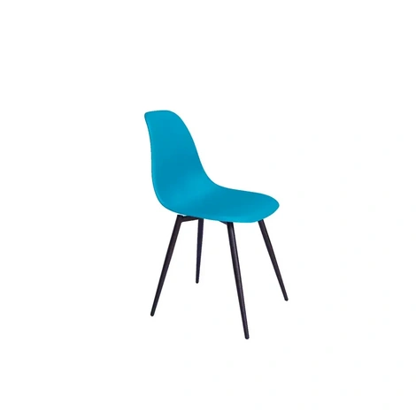 Стул Eames 25 Р, цвет голубой