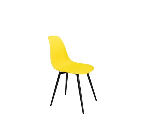 Стул Eames 25 Р, цвет желтый
