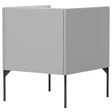 Кресло Бридж, цвет серый
